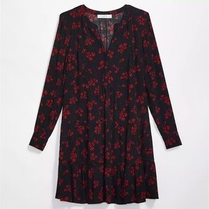 Loft Garden Split Neck Swing Dress